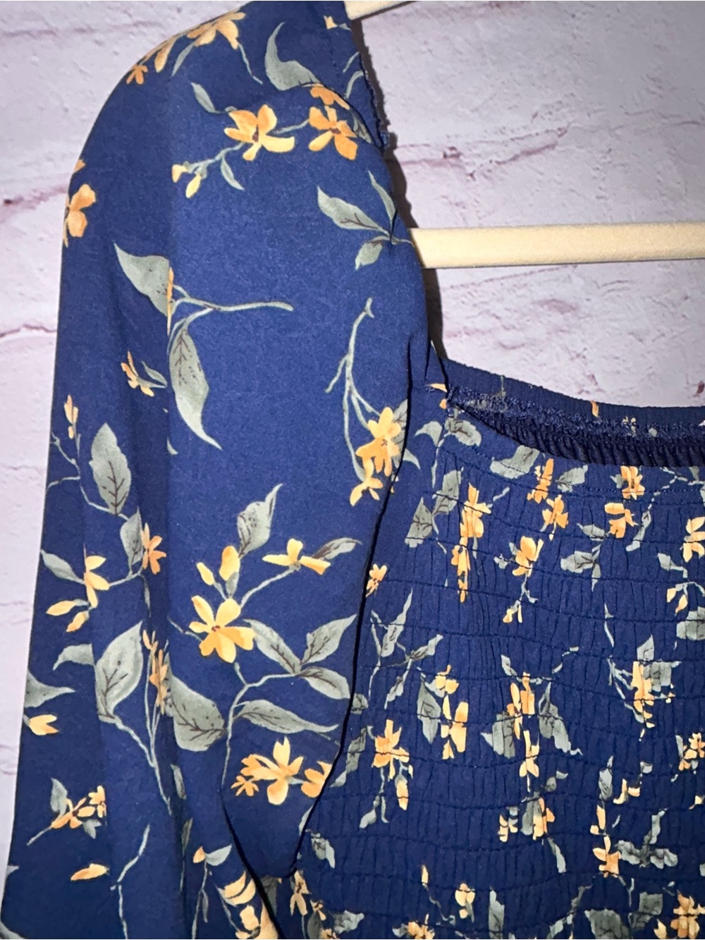 Baltic Born Marta Smocked Midi Dress size L - Picture 4 of 11
